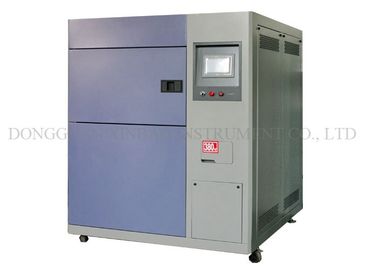 Chambres inoxydables de choc thermique de contrôleur d'écran tactile de machine d'essai de chambre de choc thermique de plaque d'acier